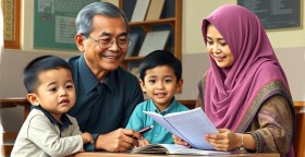 Belajar Bahasa kutai Bersama Guru  karya Seni 3D