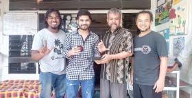 Ali Macandahan Bersama Turis Dubai<br>Kunjungan Ali Macandahan bersama turis Dubai Diskusi Rotan di Kalimantan Timur